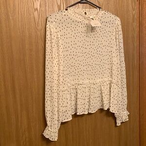 White Blouse (Mine - Medium) NWT